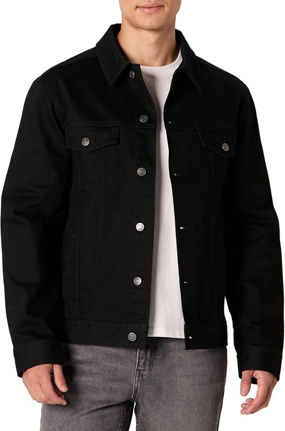 Black Denim Jacket image 4